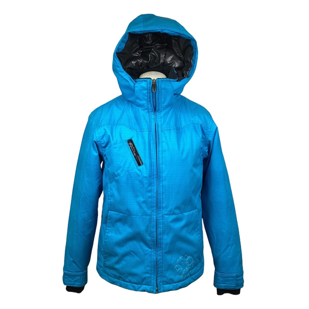 Columbia Omni-Tech Ski Coat Jacket Turquoise